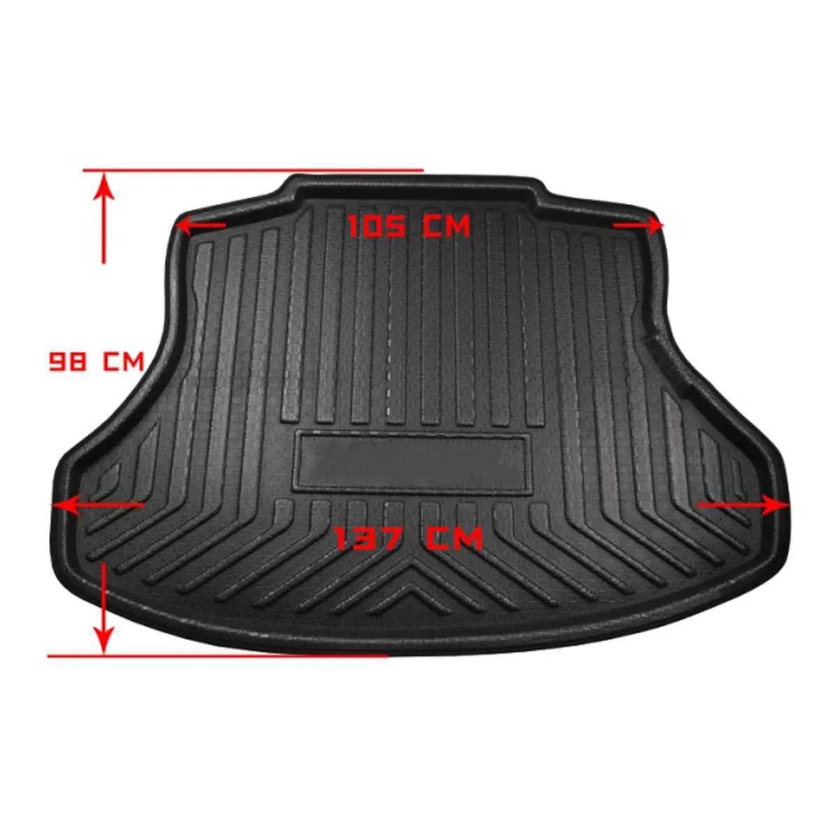 Для Honda Civic 2012 2013 2014 2015 автомобильный напольный коврик ковер задний багажник