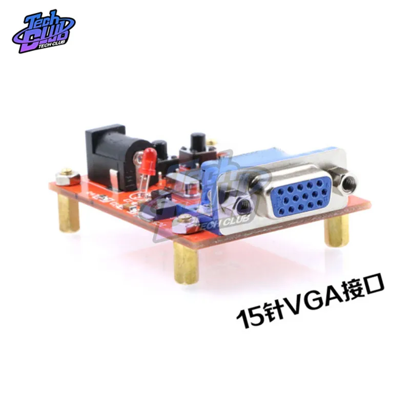 1 шт. тестер генератора сигналов VGA с ЖК дисплеем 7 12 В|Генераторы сигнала| |