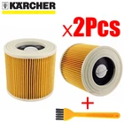Фильтры для пылесосов Karcher, детали для пылесосов, картридж, HEPA фильтр WD2250 WD3.200 MV2 MV3 WD3, детали фильтр karcher