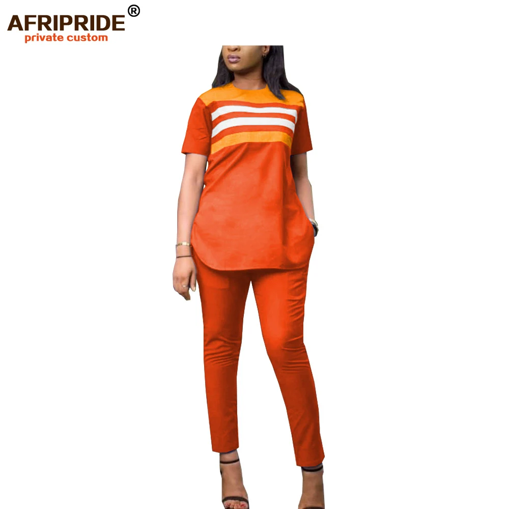 2019 африканская одежда для женщин комплект из двух предметов женские рубашки с