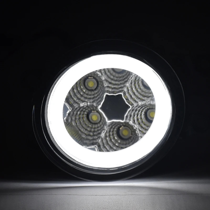 2 шт. светодиодные передние противотуманные фары H11 автомобильный Стайлинг