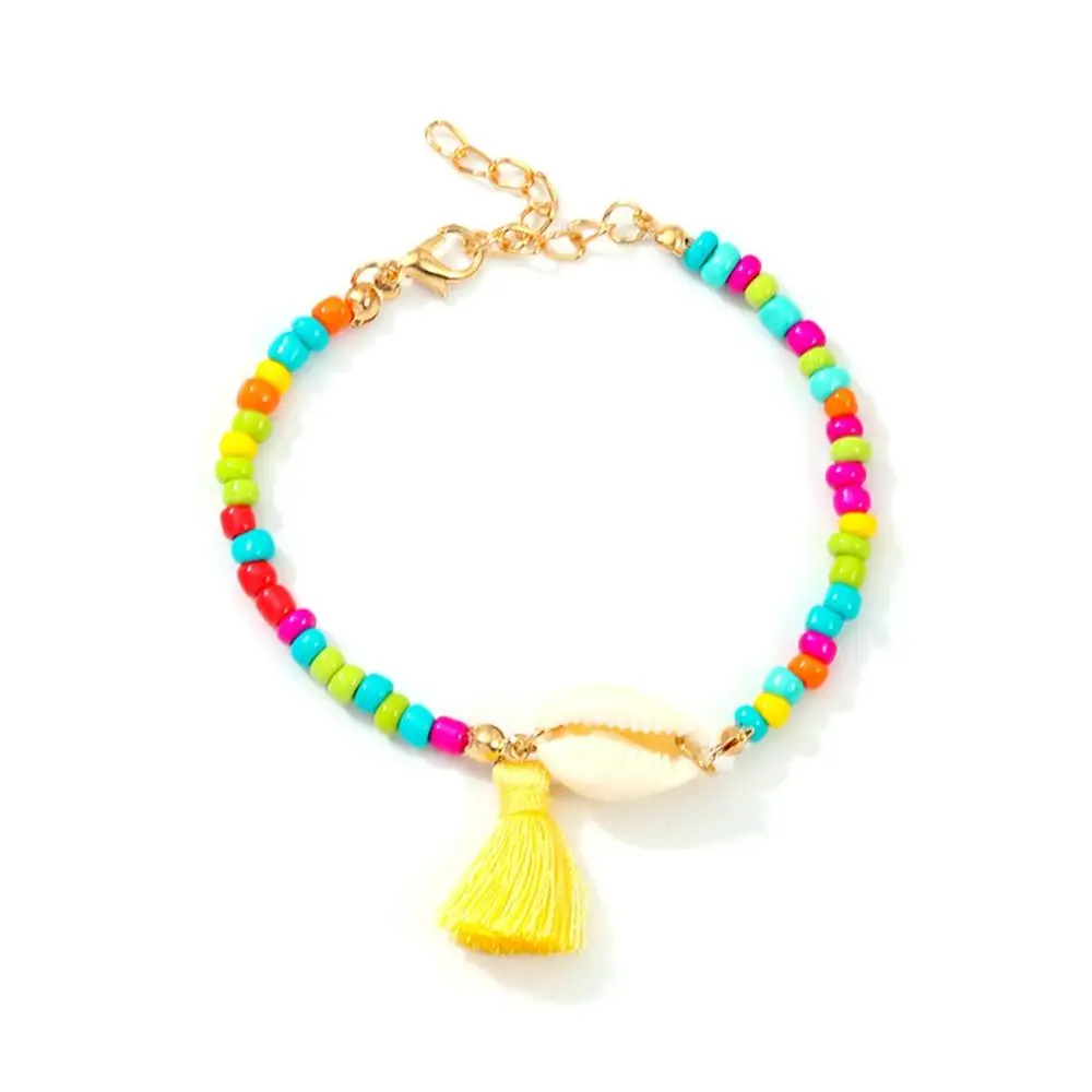 Браслет Регулируемый женский с бусинами в богемном стиле 2019 #3S25 | Украшения и