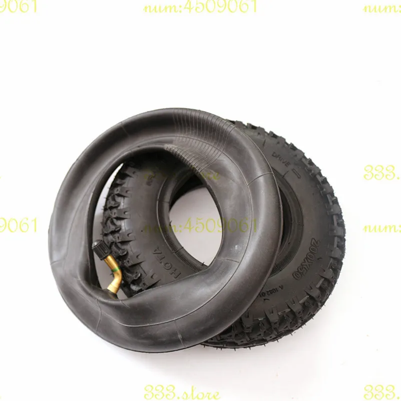 Полноколесные колеса с шиной и внутренней трубкой 200 х50 для электрического