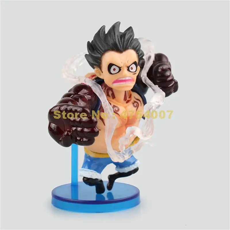6 шт./компл. Аниме one piece luffy 4 gear zoro sanji doflamingo ПВХ экшн-фигурка Коллекционная модель q