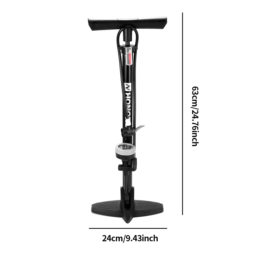 насос для велосипеда Велосипедный напольный воздушный с PSI манометром высокого