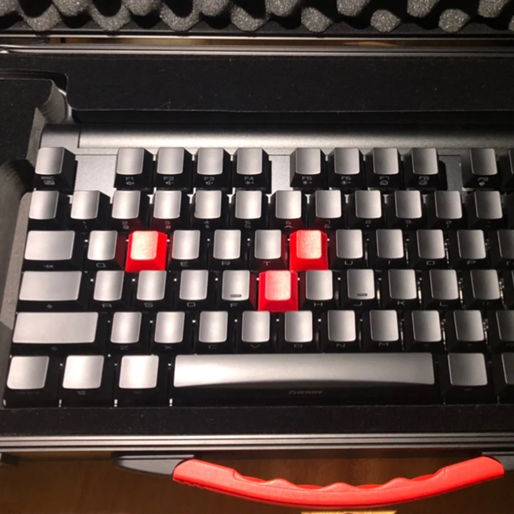Клавиатура DIY 2 шт. клавиши PBT R1 R2 R3 R4 профильные колпачки клавиш для Cherry Mx