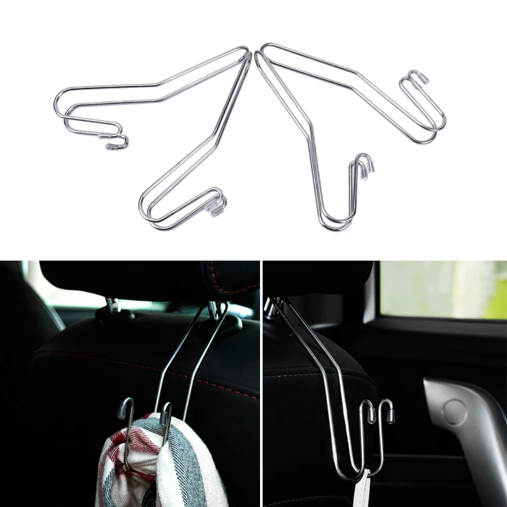 

4X Car Seat Truck Coat Hook Purse Bag Hanging Hanger Auto Bag Organizer Holder 0 Kg