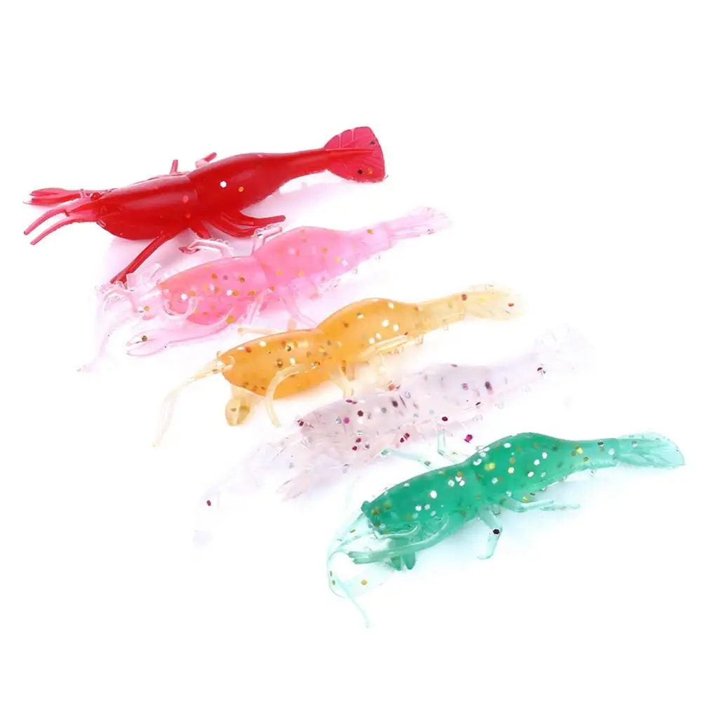 

Artificial Bait False Shrimp Shape Soft Fishing Lure for Outdoor Fishing 5pcs/set