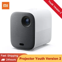 xiaomi mijia projector youth edition 2 1080p full hd support side projection auto focus dolby sound for home theater tv video