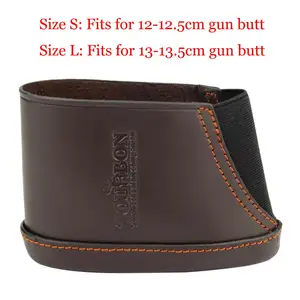 Аксессуар для охотничьего ружья Tourbon, отдачная Накладка для ружья, кожаный приклад для дробовика с 3 вставками, регулируемая защита накладки для стрельбы