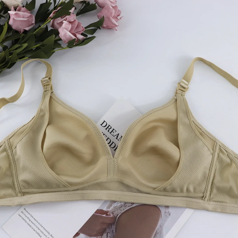 Женский бюстгальтер для беременных Beauwear дышащий без косточек супер светильник