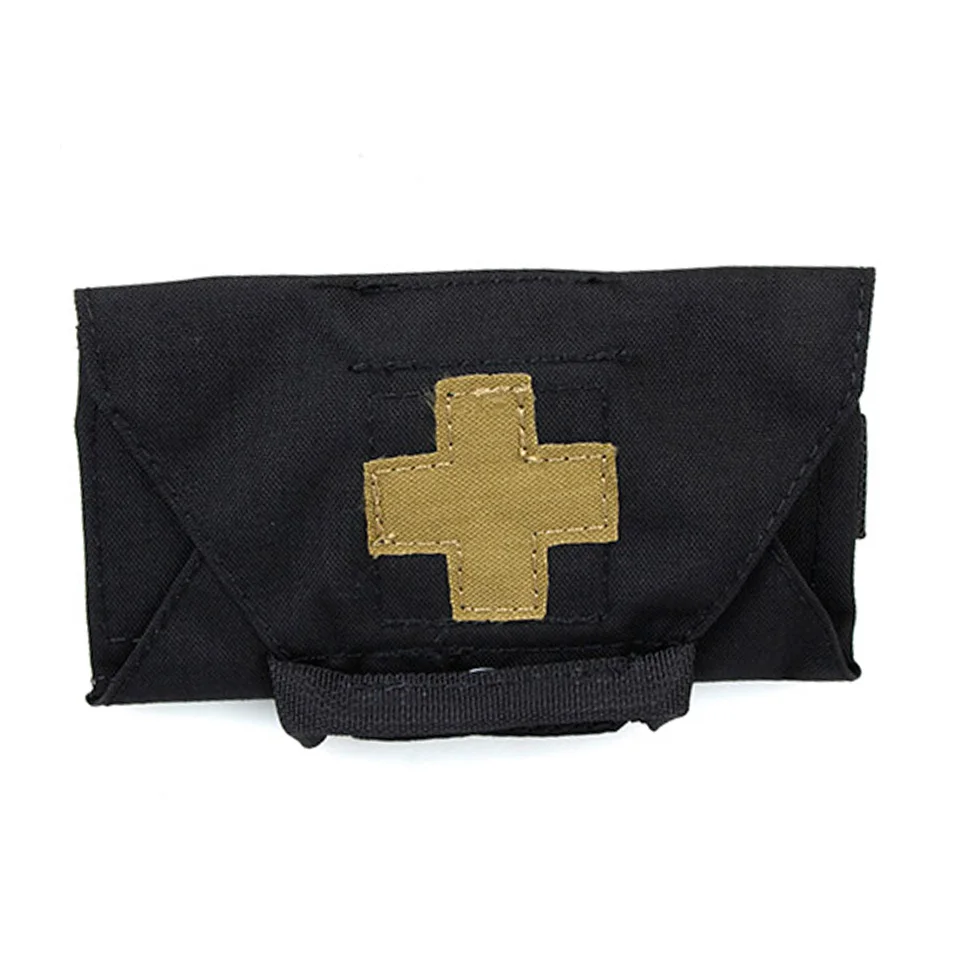 

TMC Tourniquet Medical Pouch Storage Bag A1 / A2 / BK Tactical Vest Molle Medical Bag 500D Cordura TMC2679