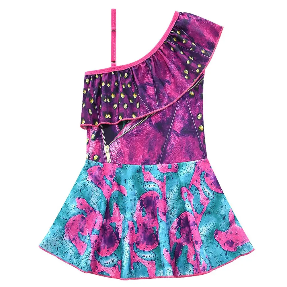 Детский купальник 3 маль Одри Косплей Костюм маскарадное платье детские топы на