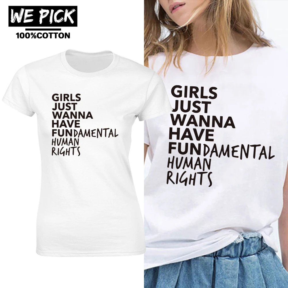 

Новое платье для девочек просто хочу имеют основные права человека высокое качество футболка 100% хлопковая футболка с круглым вырезом футбо...