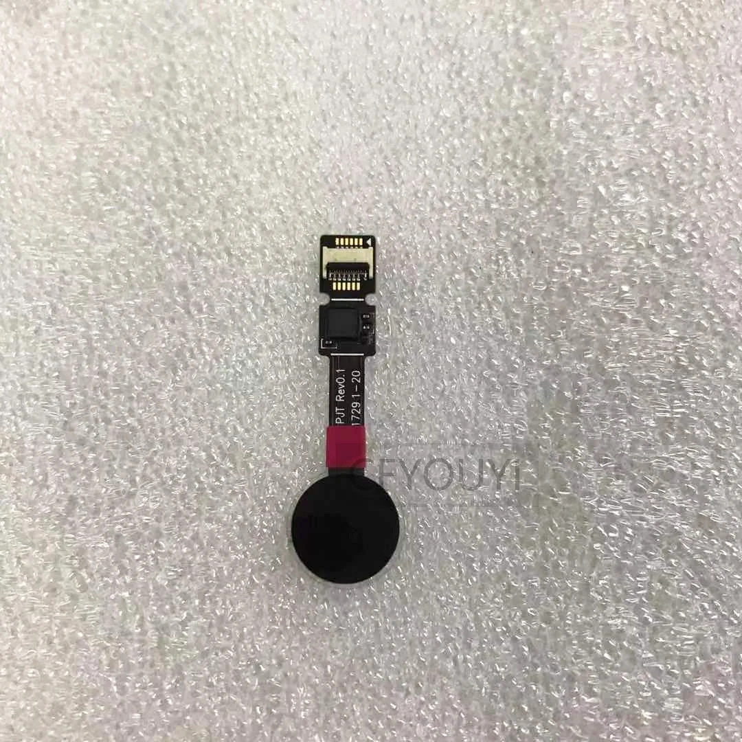 Шлейф для кнопки отпечатков пальцев Sony Xperia XZ3 H9436 H8416 H9493 черный цвет - купить по
