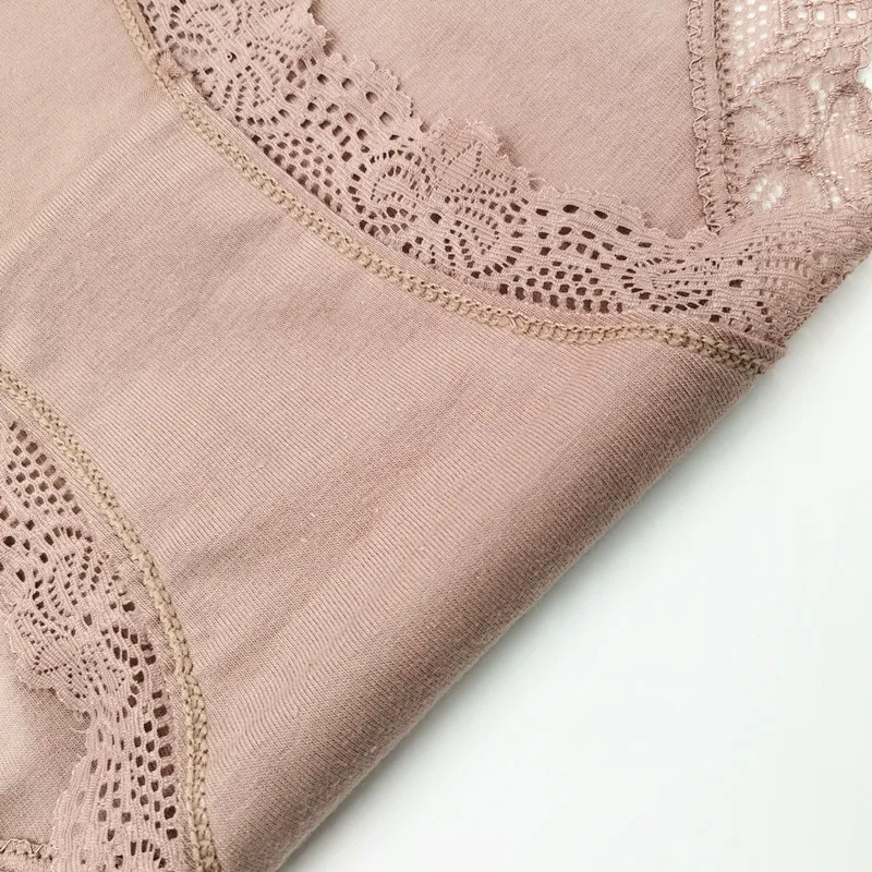 Bow Lace Underclothes Lingeries Briefs Women Breathable Cotton Underwear Plus Size 5XL 6XL Big Women's Panties | Женская одежда