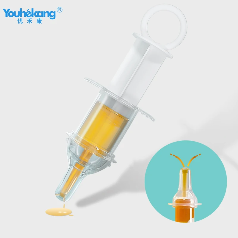 Youhekang дозатор для лекарств наборы измерительный шприц Детская соска кормления