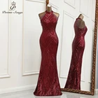 Женское вечернее платье-русалка, элегантное платье для подружки невесты, платье для вечеринки