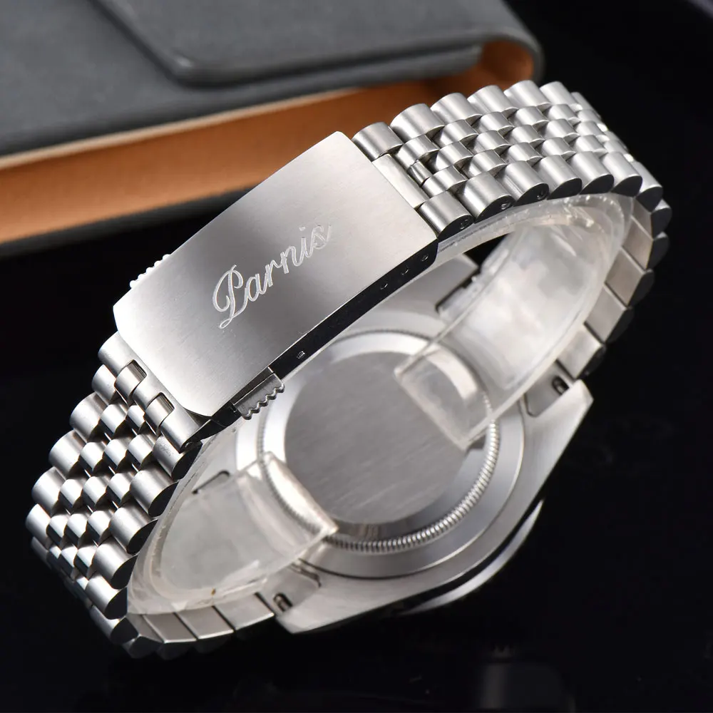 Часы мужские механические с сапфировым стеклом Роскошные автоматические