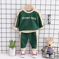 children clothing winter baby boys casual set long sleeve tops pants 2pcs outfits kids autumn tracksuits for infant sports suit