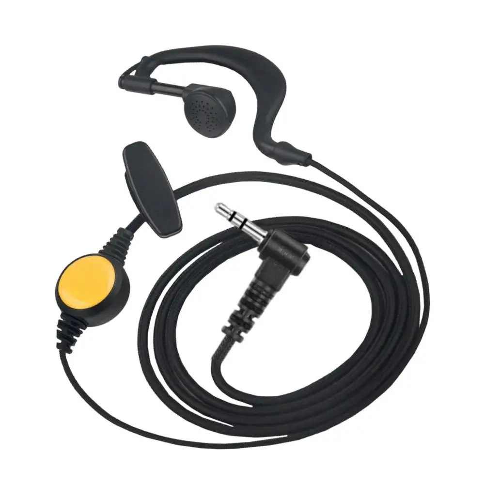 

4Heads Wire Earphones Auricular In Ear Stereo Earphone For Iphone Walkie-Talkie Headset Ear-hook Universal 360 Rotation Earphone