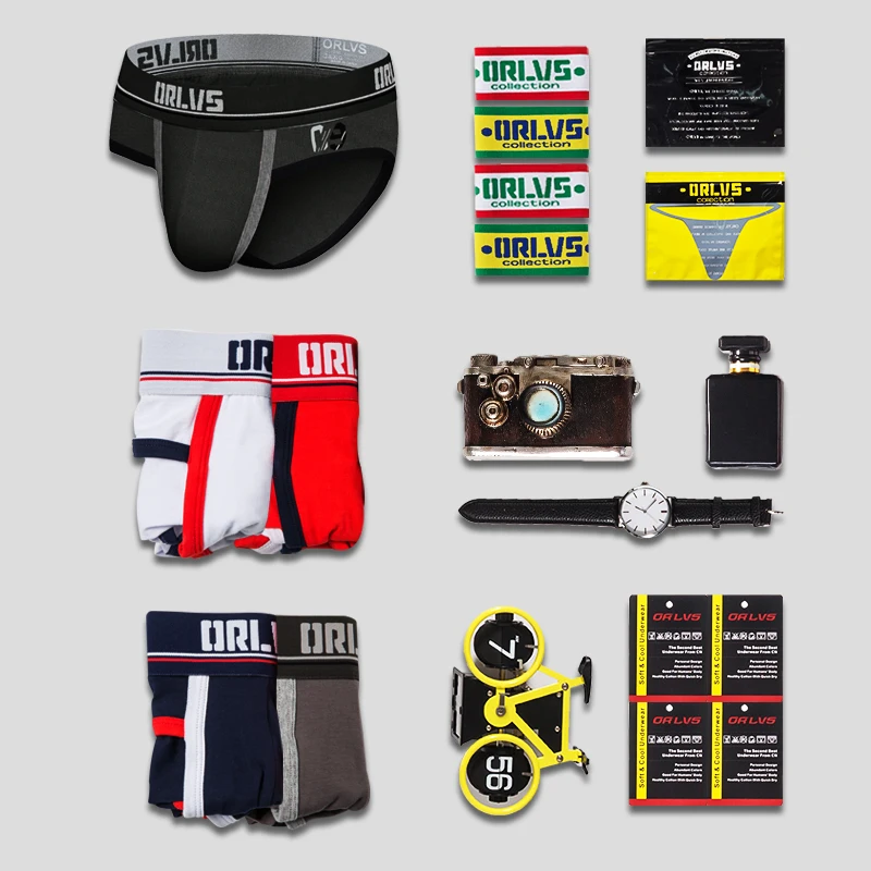 4 шт. сексуальное мужское нижнее белье трусы из хлопчатобумажной сетки дышащее