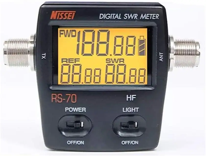 Youmei RS 70 цифровой SWR/Ватт метр HF 1 6 60 MHz 200W для двухстороннего радио|Запчасти и