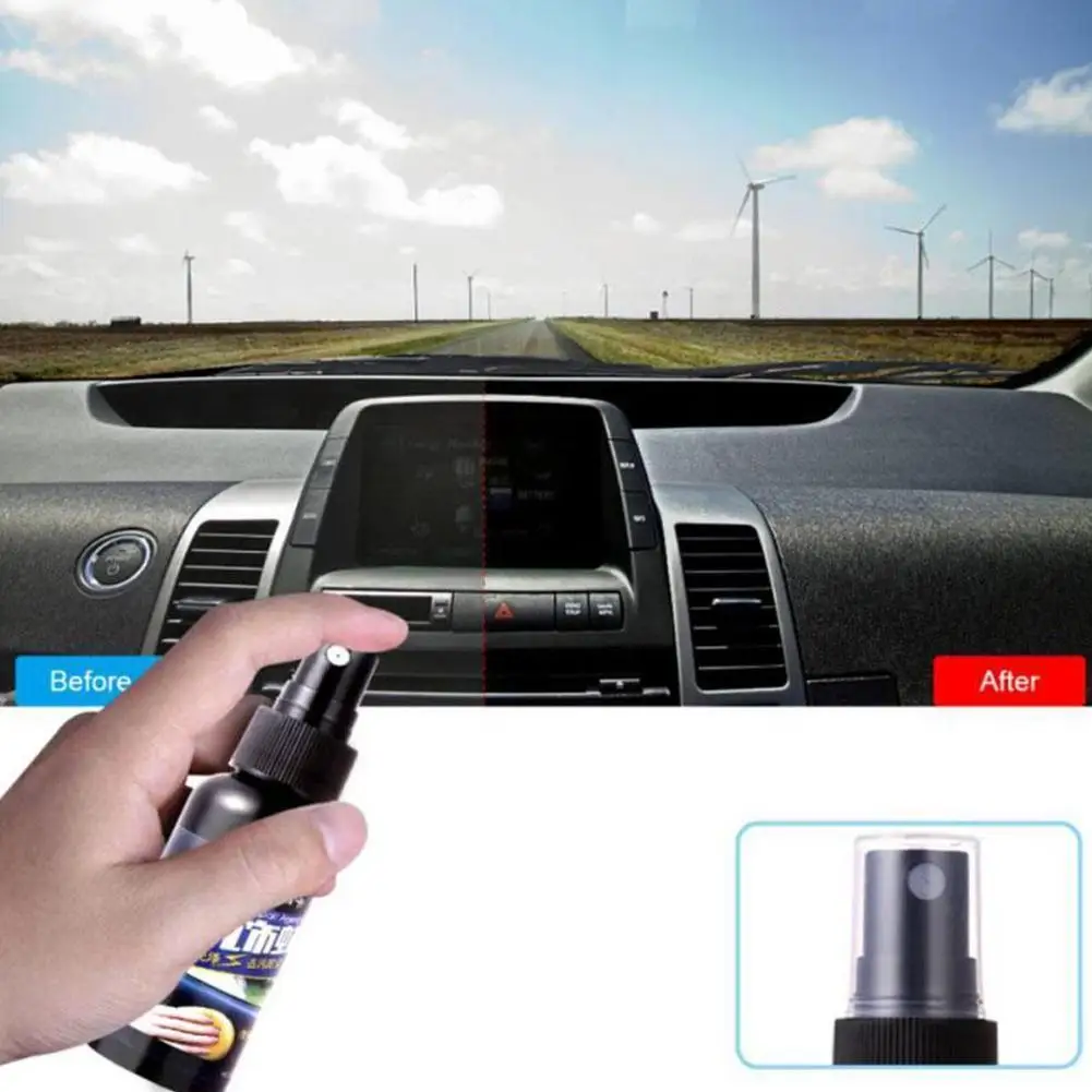 

Special cleaning wax For car interiors, multifunctional plastic cleaner, car refurbishing agent, wax leather polishing E2M1