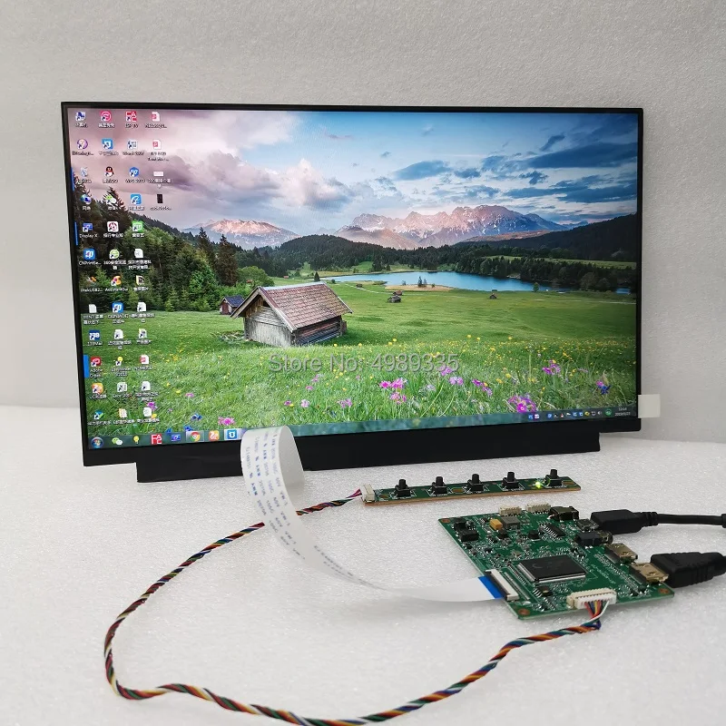 13,3 дюймоый сенсорный дисплей модуль комплект HDMI емкостный сенсорный экран 10 пунктов USB5V решения электропитания
