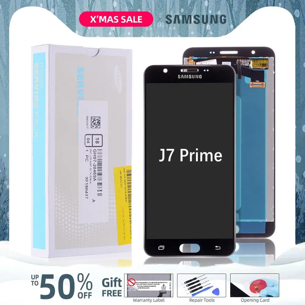 5,5 '' дисплей для SAMSUNG Galaxy J7 Prime lcd сенсорный экран G610 G610F G610M для SAMSUNG J7 Prime lcd
