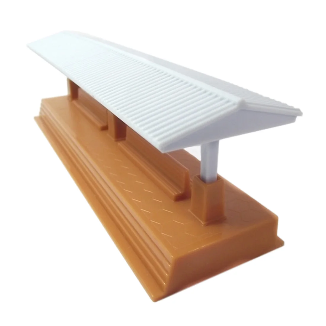 

10pcs 1:50-1:87 HO Scale Bus Stop Train Station Railway Platform Layout Model for DIY Architectural Sand Table