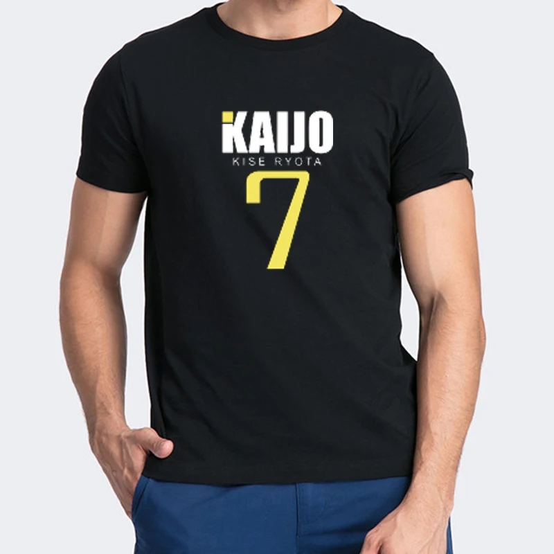 

2021 Summer New Arrival New Kuroko's Basket Ball Cosplay T-shirt Japanese Anime Hipster Men O-neck Tops Anime Cotton Tops