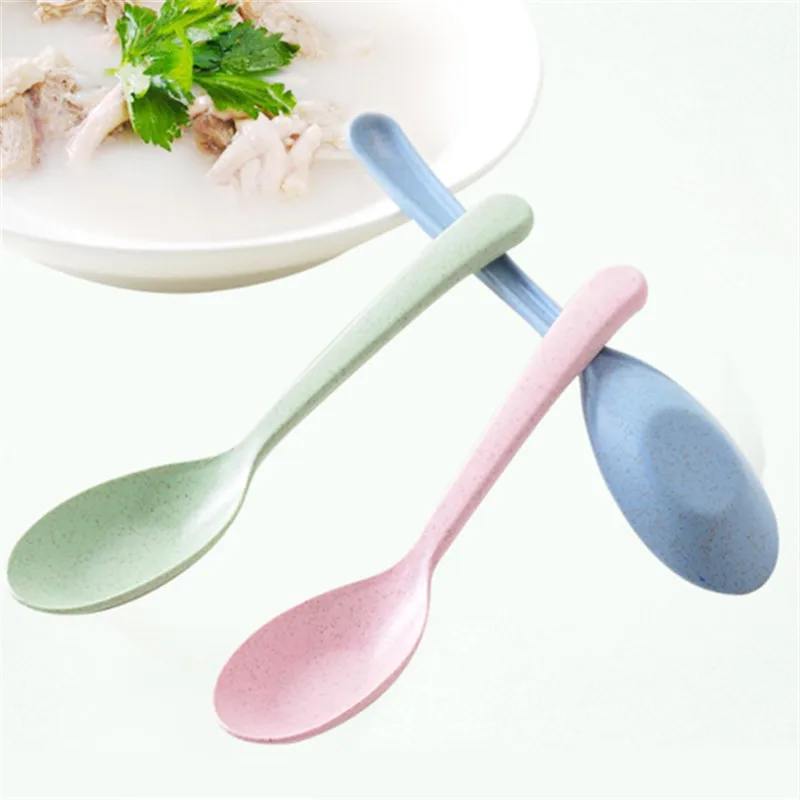 Кухонные принадлежности 1 шт. популярная новинка 2019 ложка из пшеничной соломы