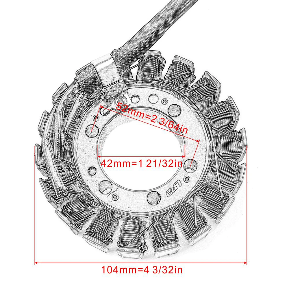 Катушка статора для Kawasaki ZX-6R Ninja 636 ZX636 ZX-6RR 600 Z750S Z750 Z1000 ZR1000 21003-0001 ZX6R | Автомобили и