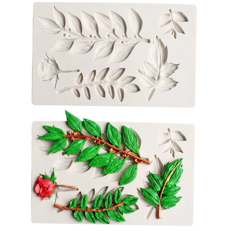 DIY лепесток цветка розы торт границы Силиконовые Формы для кексов форма выпечки