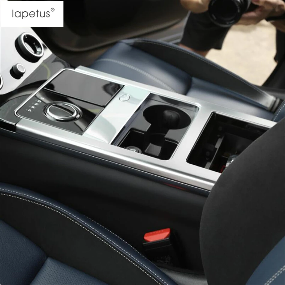 Lapetus аксессуары подходят для Land Rover Range Rover Velar ABS центр управления киоски переключения передач коробка переключения передач крышка отделка