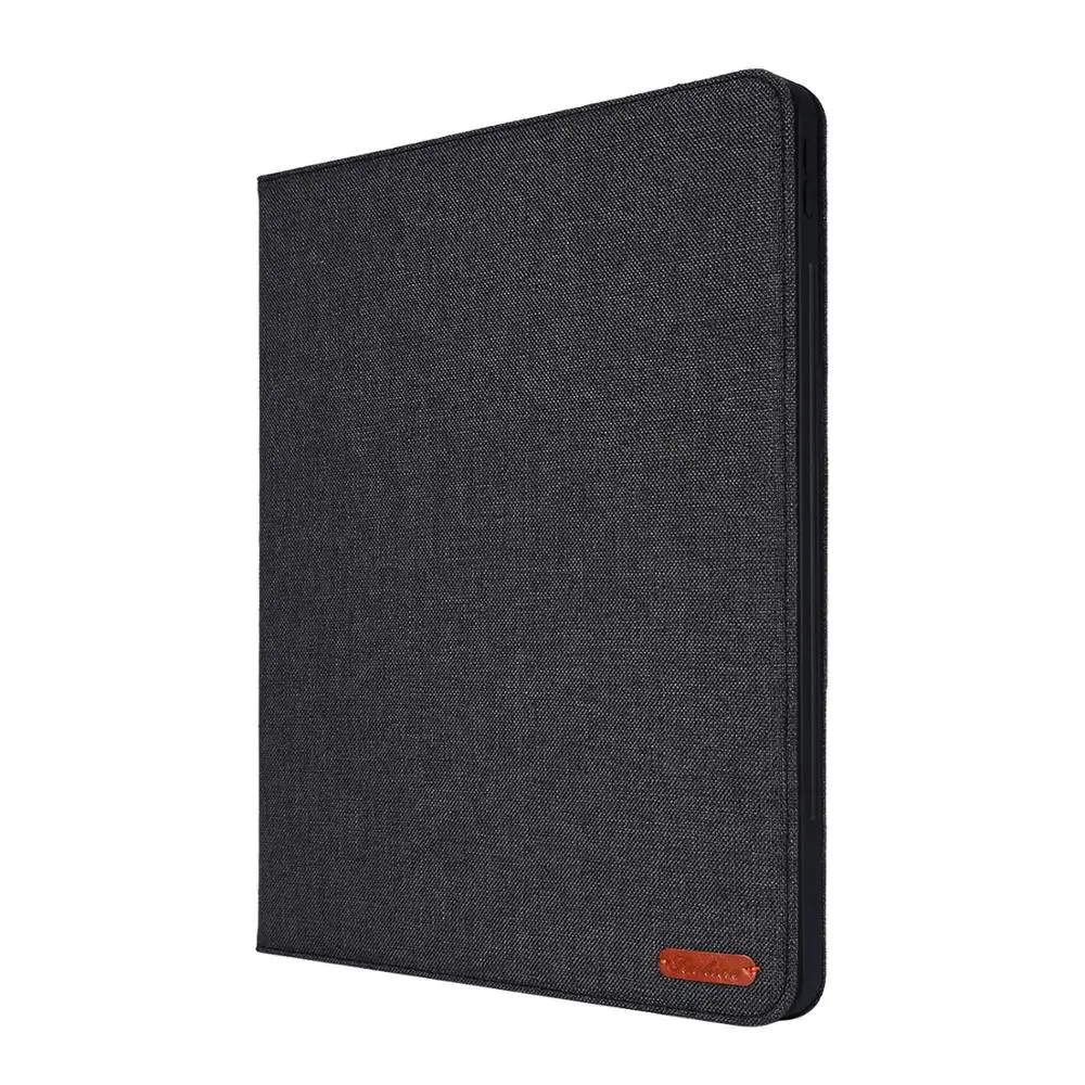 2020 12 9 &quotпланшет Caqa для iPad Pro флип ткань чехол Fundas с карандашом держателем слотов