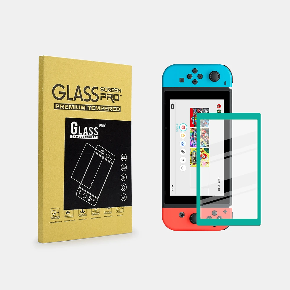 Закаленное защитное стекло для Nintendo Switch Lite Mini NS прозрачная пленка защиты экрана