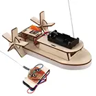 MeterMall деревянная игрушечная лодка с дистанционным управлением для студентов, научное производство