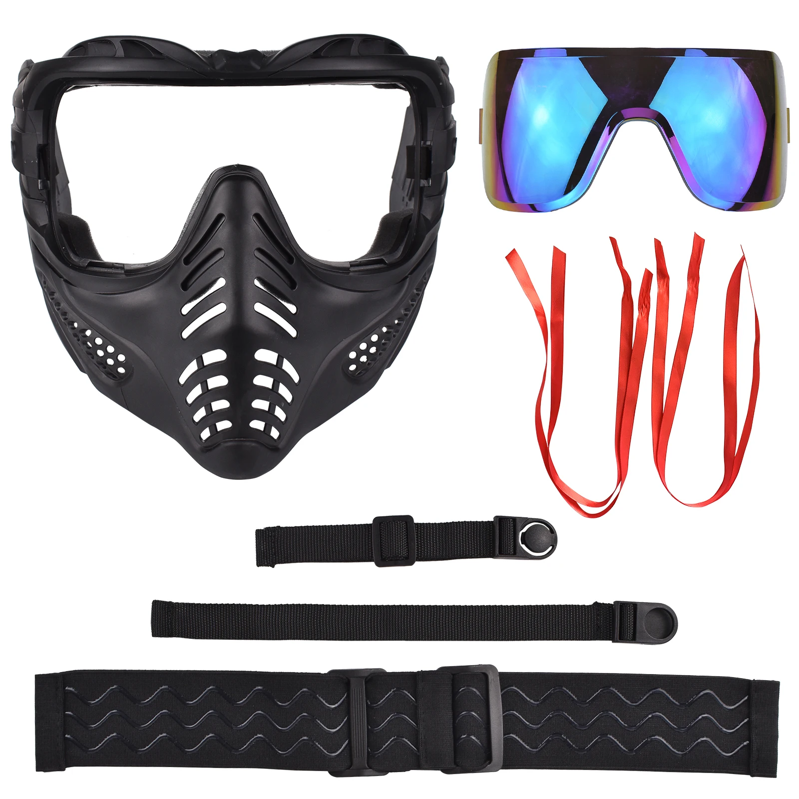 Маска для страйкбола аксессуары пистолета CO2 тактические маски пейнтбола