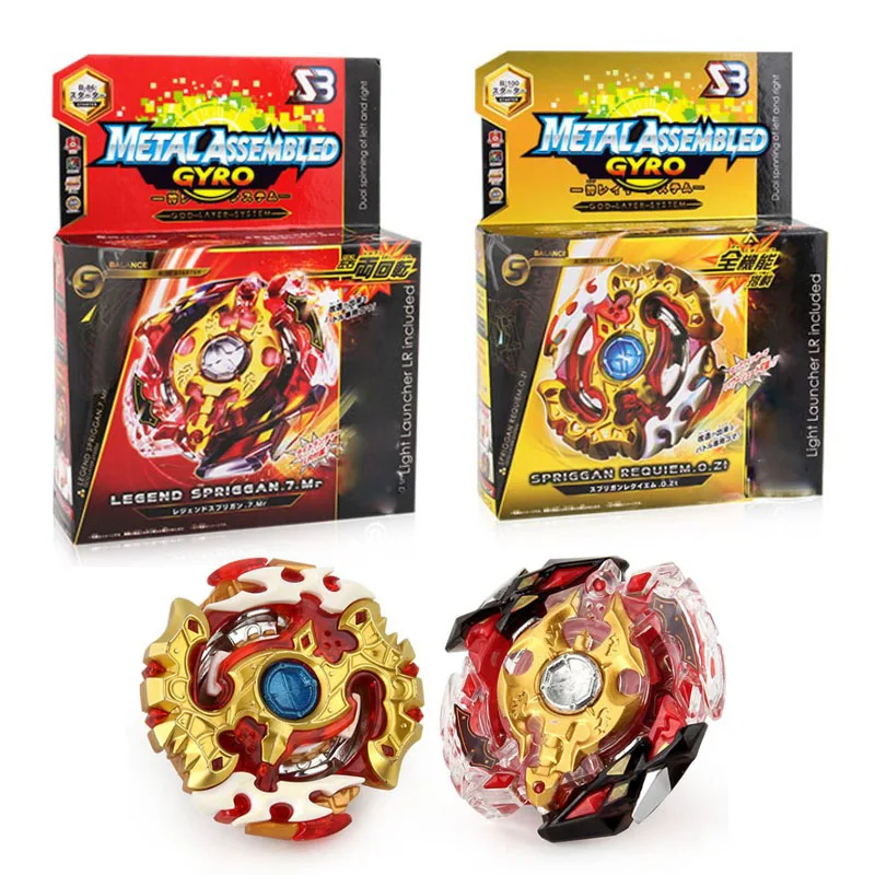 

B-X TOUPIE BURST BEYBLADE Launchers B-100 Starter Spriggan Requiem.0..zt B-86 Starter Legend Spriggan.7.mr With Launcher