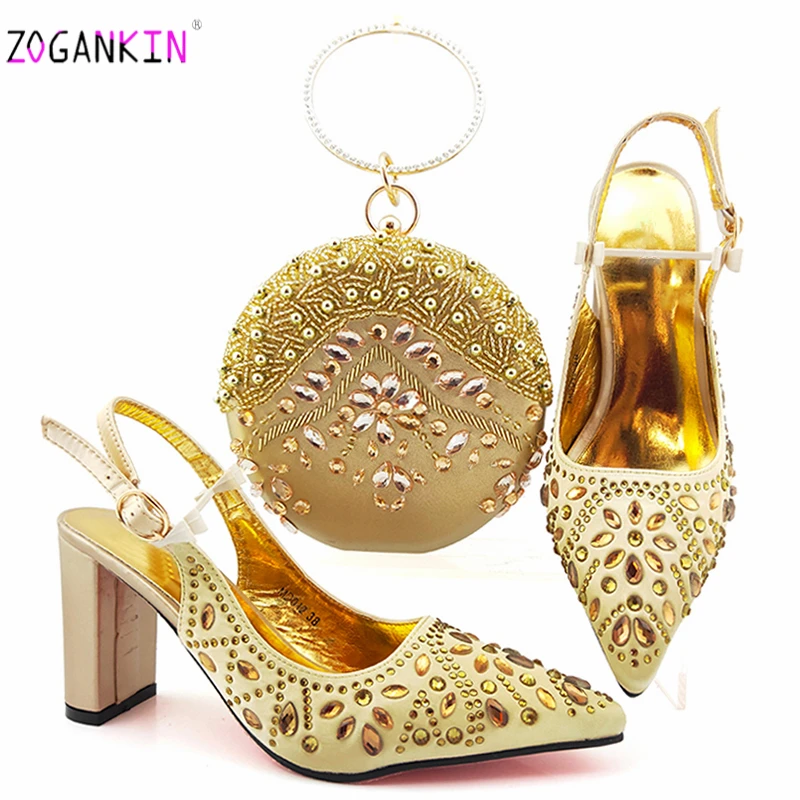 Модный розовый цвет для рождественской вечеринки итальянская женская обувь и