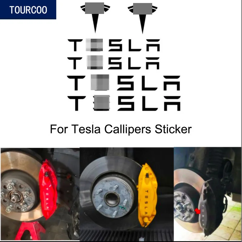 Наклейки на суппорты для Tesla model 3 S X Y аксессуары модификации автомобиля |