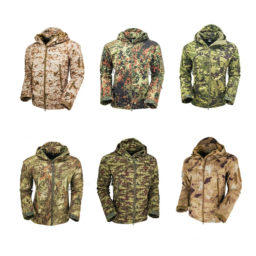 Мужская камуфляжная куртка 8 цветов стиль милитари ретро тактическая уличная