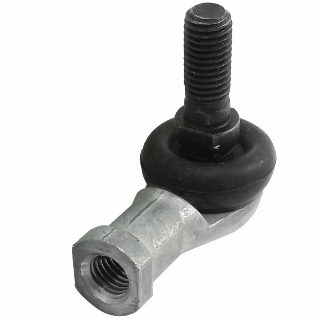 

SQ-M12 Metal Rubber Male Thread Dia 12 mm L-Shape Ball Rod End Bearing