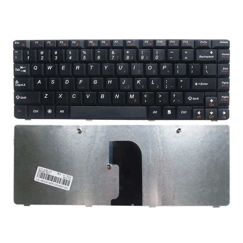 YALUZU США клавиатура для ноутбука LENOVO G460 G460A G460E G460AL G460EX G465 черный английский клавиатуры