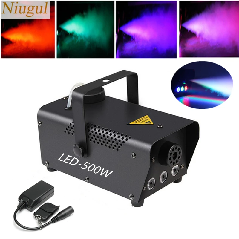 Мини 500 Вт LED RGB беспроводной пульт дистанционного управления противотуманная