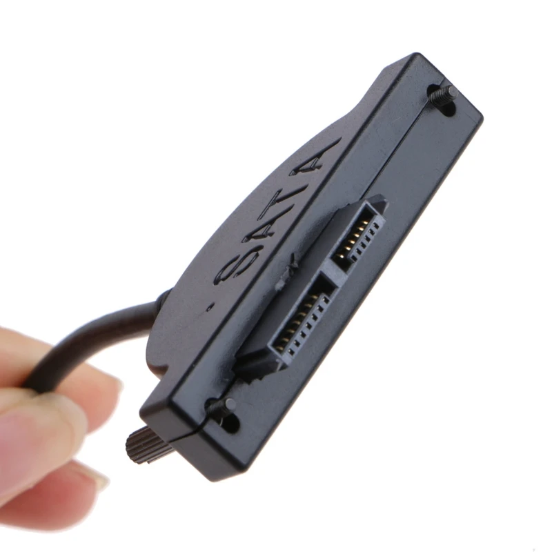 Внешний USB для SATA 13Pin(7 + 6) ноутбук DVD CD ROM Оптический привод адаптер кабель |