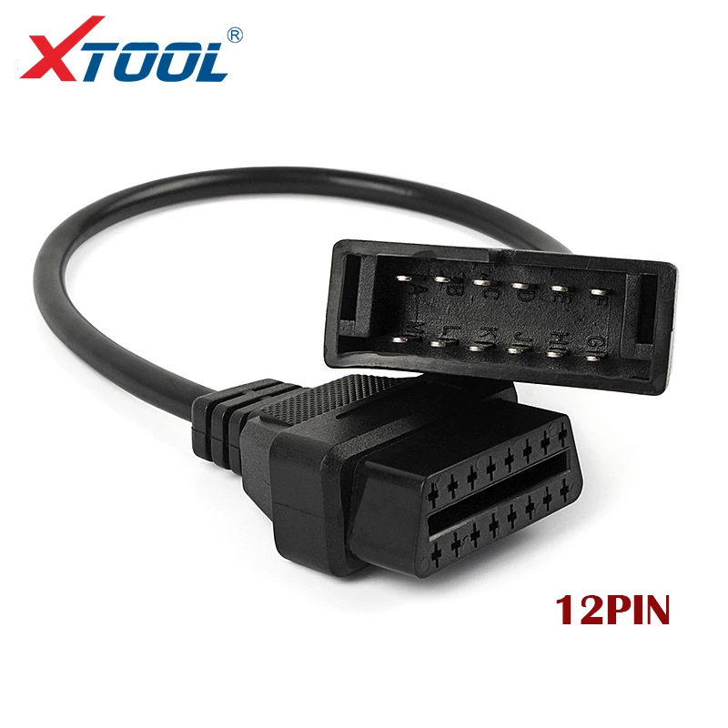 Автомобильный диагностический разъем OBDII OBD 2 коннектор адаптер для GM 12 Pin GM12 до 16 Pin кабель для GM транспортных средств Авто сканер адаптер