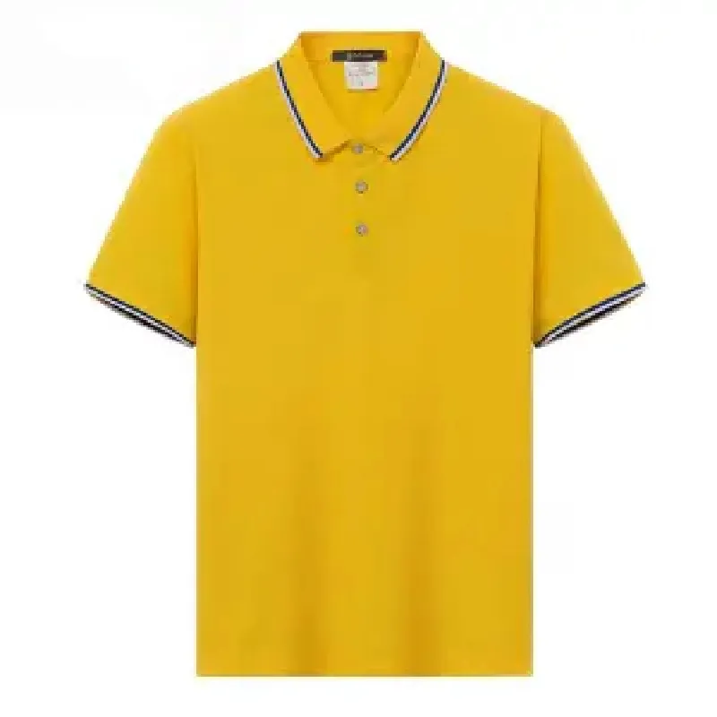 

Business Casual Men's Polo Shirt Men's Summer New Loose Size Short Sleeves